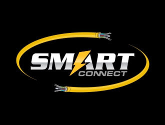 Smart Connect logo design by MarkindDesign
