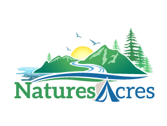Natures Acres logo design by THOR_