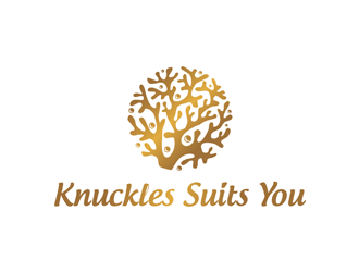 Knuckles Suits You logo design by logolady