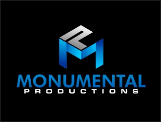 Monumental Productions logo design by xteel