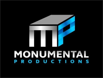 Monumental Productions logo design by xteel