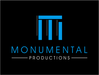 Monumental Productions logo design by cintoko