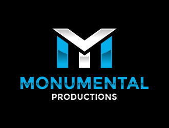 Monumental Productions logo design by tukangngaret