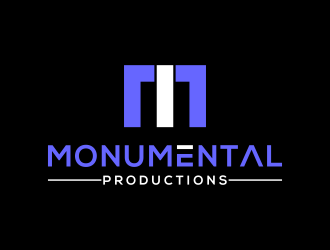 Monumental Productions logo design by IrvanB
