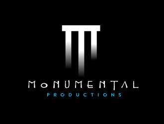Monumental Productions logo design by REDCROW