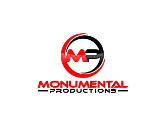 Monumental Productions logo design by akhi