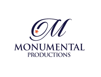 Monumental Productions logo design by Suvendu