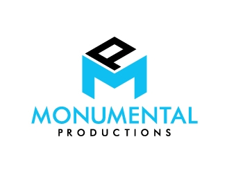 Monumental Productions logo design by J0s3Ph