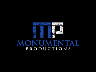 Monumental Productions logo design by catalin