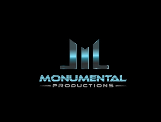 Monumental Productions logo design by art-design