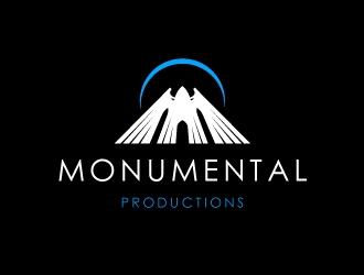 Monumental Productions logo design by aRBy