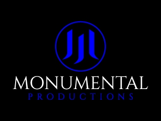 Monumental Productions logo design by jaize
