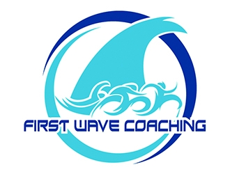 First Wave Coaching logo design by rikFantastic