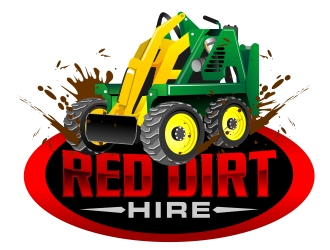 Red Dirt Hire logo design by xteel