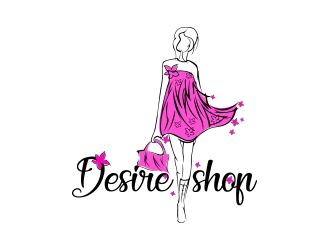 Desire shop logo design by Danny19