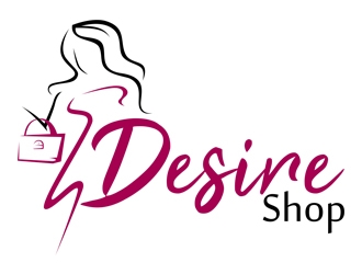 Desire shop logo design by FlashDesign