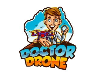 Doctor Drone logo design by DreamLogoDesign