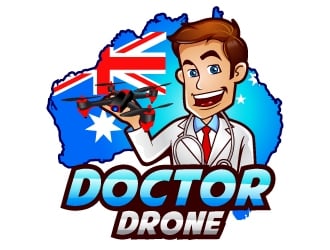 Doctor Drone logo design by uttam