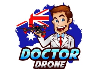 Doctor Drone logo design by uttam