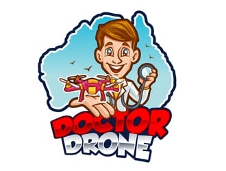 Doctor Drone logo design by DreamLogoDesign