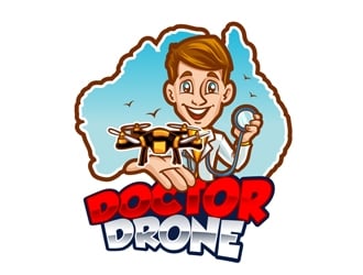 Doctor Drone logo design by DreamLogoDesign