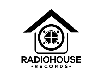 RadioHouse Records logo design by Bunny_designs