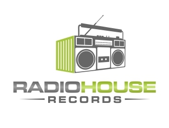 RadioHouse Records logo design by amar_mboiss