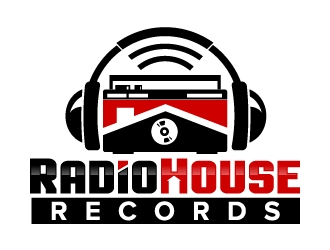 RadioHouse Records logo design by jaize