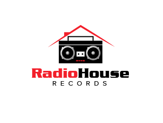 RadioHouse Records logo design by BeDesign