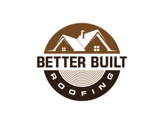 Better Built Roofing logo design by pakNton