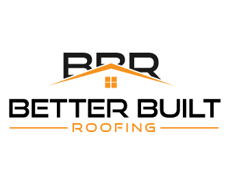 Better Built Roofing logo design by grea8design
