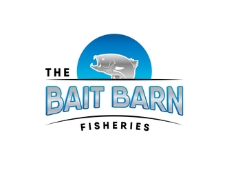the bait barn fisheries logo design by ksantirg
