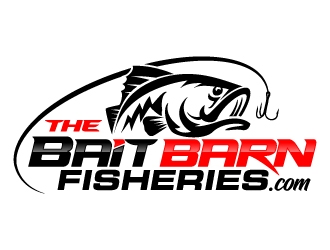 the bait barn fisheries logo design by jaize