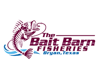 the bait barn fisheries logo design by ingepro