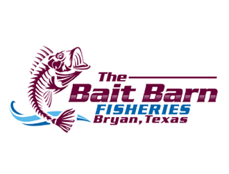 the bait barn fisheries logo design by ingepro