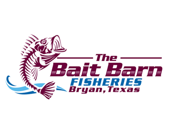 the bait barn fisheries logo design by ingepro