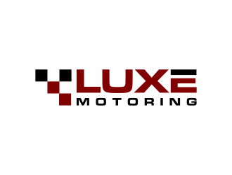 Luxe Motoring logo design by haidar
