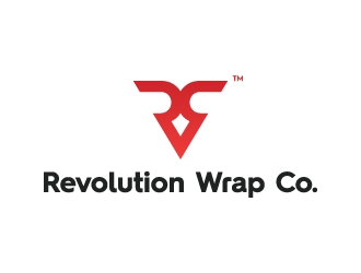 Revolution Wrap Co. logo design by kenartdesigns