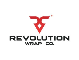 Revolution Wrap Co. logo design by kenartdesigns