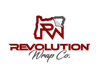Revolution Wrap Co. logo design by aRBy