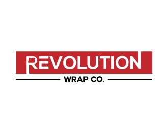 Revolution Wrap Co. logo design by afzalmalik