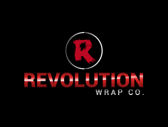 Revolution Wrap Co. logo design by PyramidDesign