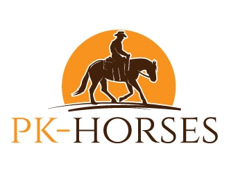 pk-horses logo design by jaize