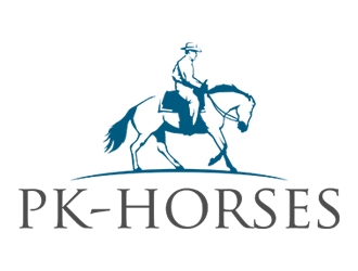pk-horses logo design by FlashDesign