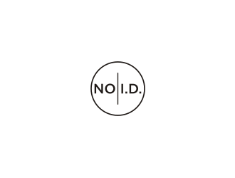 NO I.D. logo design by Franky.