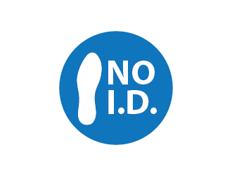 NO I.D. logo design by HolyBoast