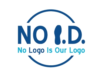 NO I.D. logo design by ZQDesigns