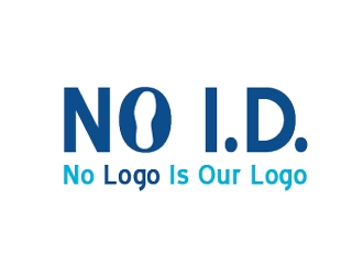 NO I.D. logo design by ZQDesigns