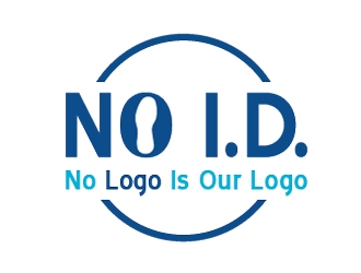 NO I.D. logo design by ZQDesigns