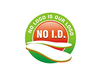 NO I.D. logo design by gitzart
